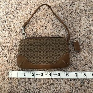 Coach wristlet